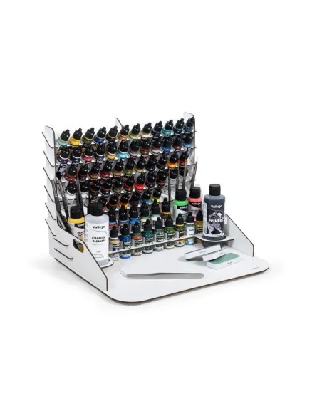 Paint display and work station with vertical storage 40 x 30 x 29, ...
