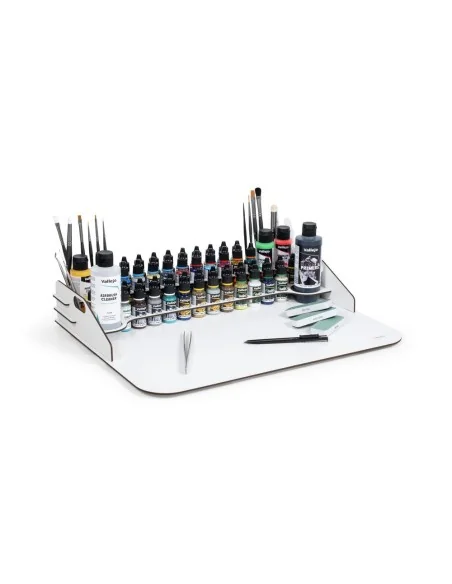 Paint display and work station 50 x 37 x 8, 5 cm - Vallejo 26013