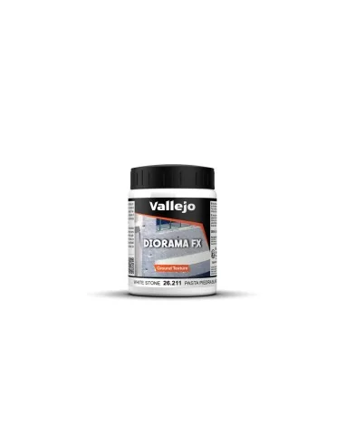 Diorama FX: White Stone Paste 200 ml - Vallejo 26211