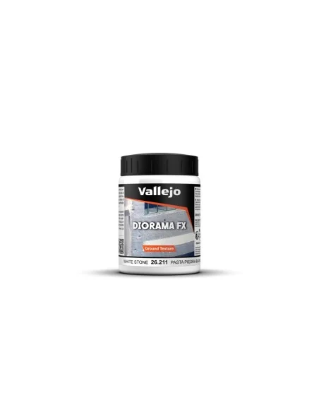 Diorama FX: White Stone Paste 200 ml - Vallejo 26211