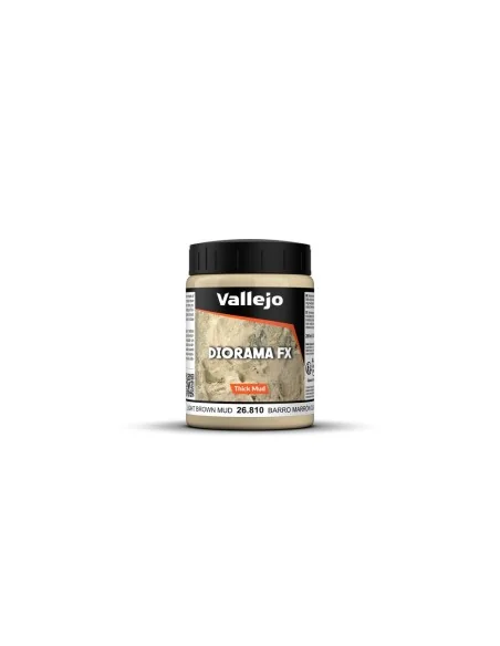 Diorama FX: Light Brown Thick Mud 200 ml - Vallejo 26810