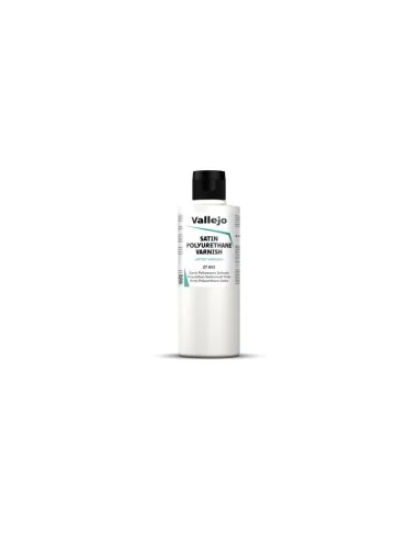 Varnish: Satin Polyurethane Varnish 200 ml - Vallejo 27652