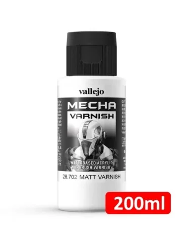 Mecha Color: Mecha Matt Varnish 200 ml - Vallejo 27702