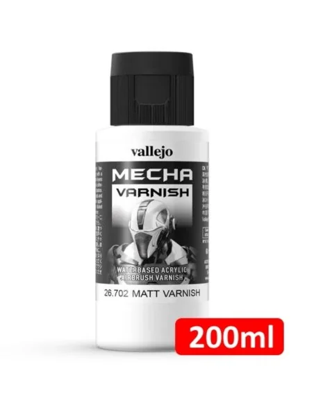 Mecha Color: Mecha Matt Varnish 200 ml - Vallejo 27702