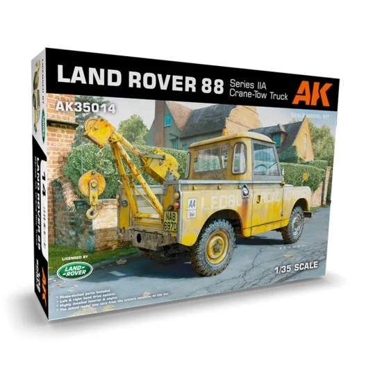 Land Rover 88 Series IIA -Crane / Tow Truck, 1/35 - AK Interactive ... Land Rover 88 Series IIA -Crane / Tow Truck, 1/35 - AK Interactive ...