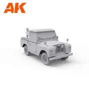 Land Rover 88 Series IIA -Crane / Tow Truck 1/35 - AK Interactive A...