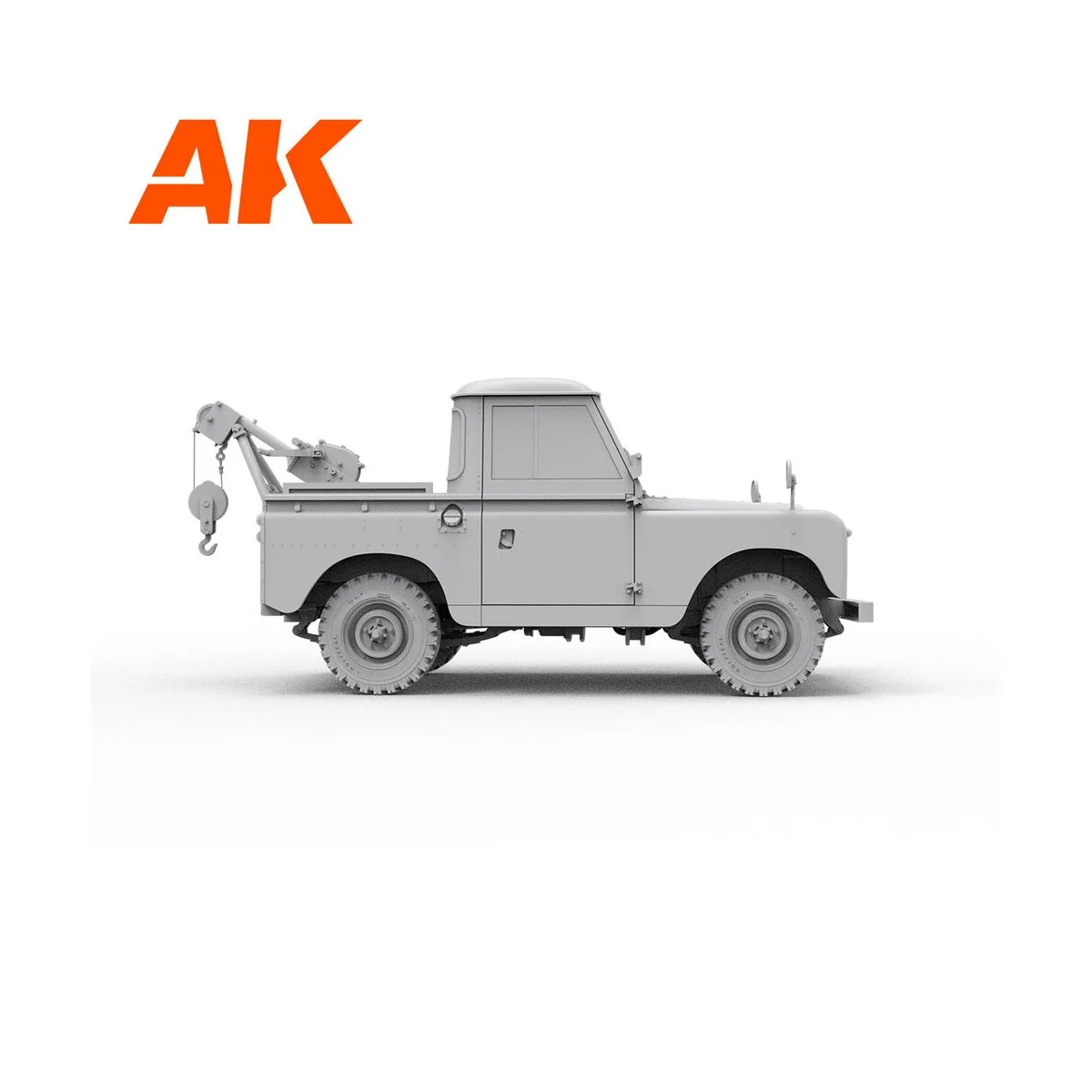 Land Rover 88 Series IIA -Crane / Tow Truck 1/35 - AK Interactive A...