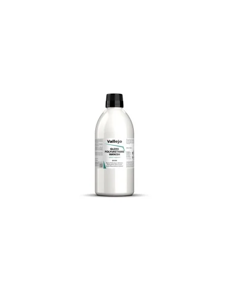Varnish: Gloss Polyurethane Varnish 500 ml - Vallejo 28650
