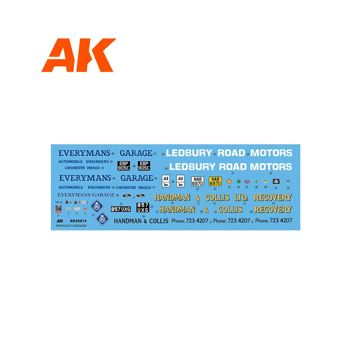 Land Rover 88 Series IIA -Crane / Tow Truck 1/35 - AK Interactive A...