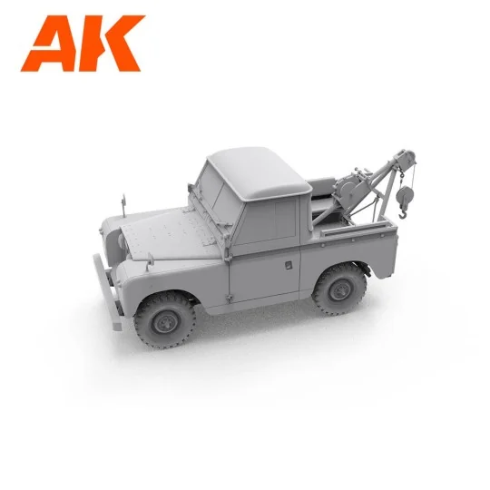 Land Rover 88 Series IIA -Crane / Tow Truck, 1/35 - AK Interactive ... Land Rover 88 Series IIA -Crane / Tow Truck, 1/35 - AK Interactive ...