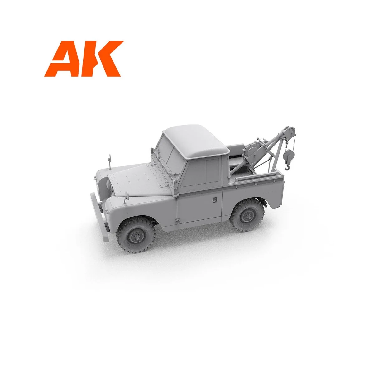 Land Rover 88 Series IIA -Crane / Tow Truck 1/35 - AK Interactive A...