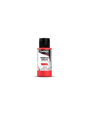 [NO_DESC] Premium Color: Scarlet Fluo 60 ml - Vallejo 62034