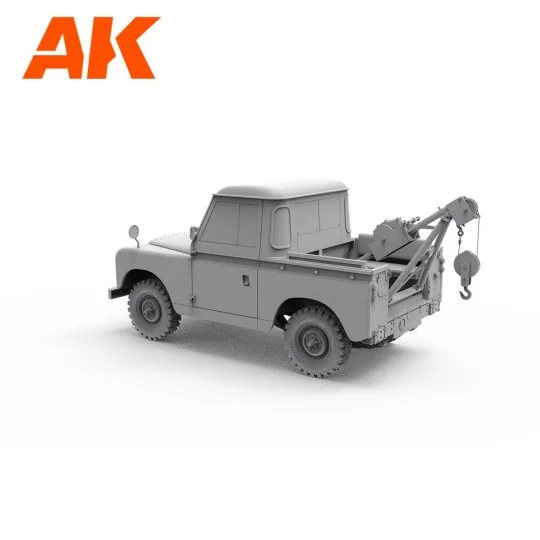 Land Rover 88 Series IIA -Crane / Tow Truck 1/35 - AK Interactive A...