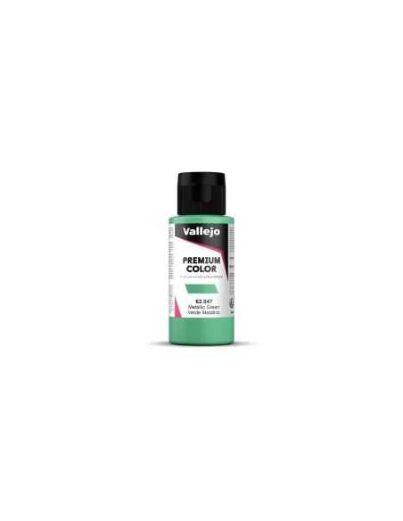 Premium Color: Metallic Green 60 ml - Vallejo 62047