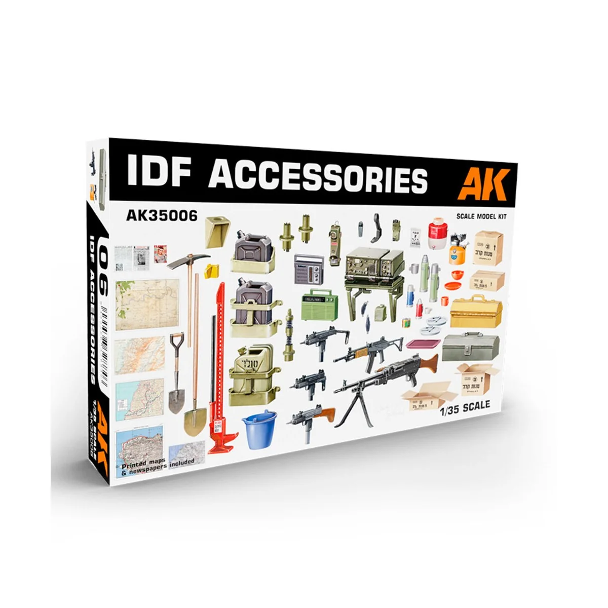 IDF Accessories.1/35 - AK Interactive AK35006