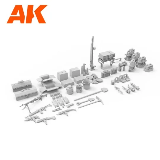 IDF Accessories.1/35 - AK Interactive AK35006