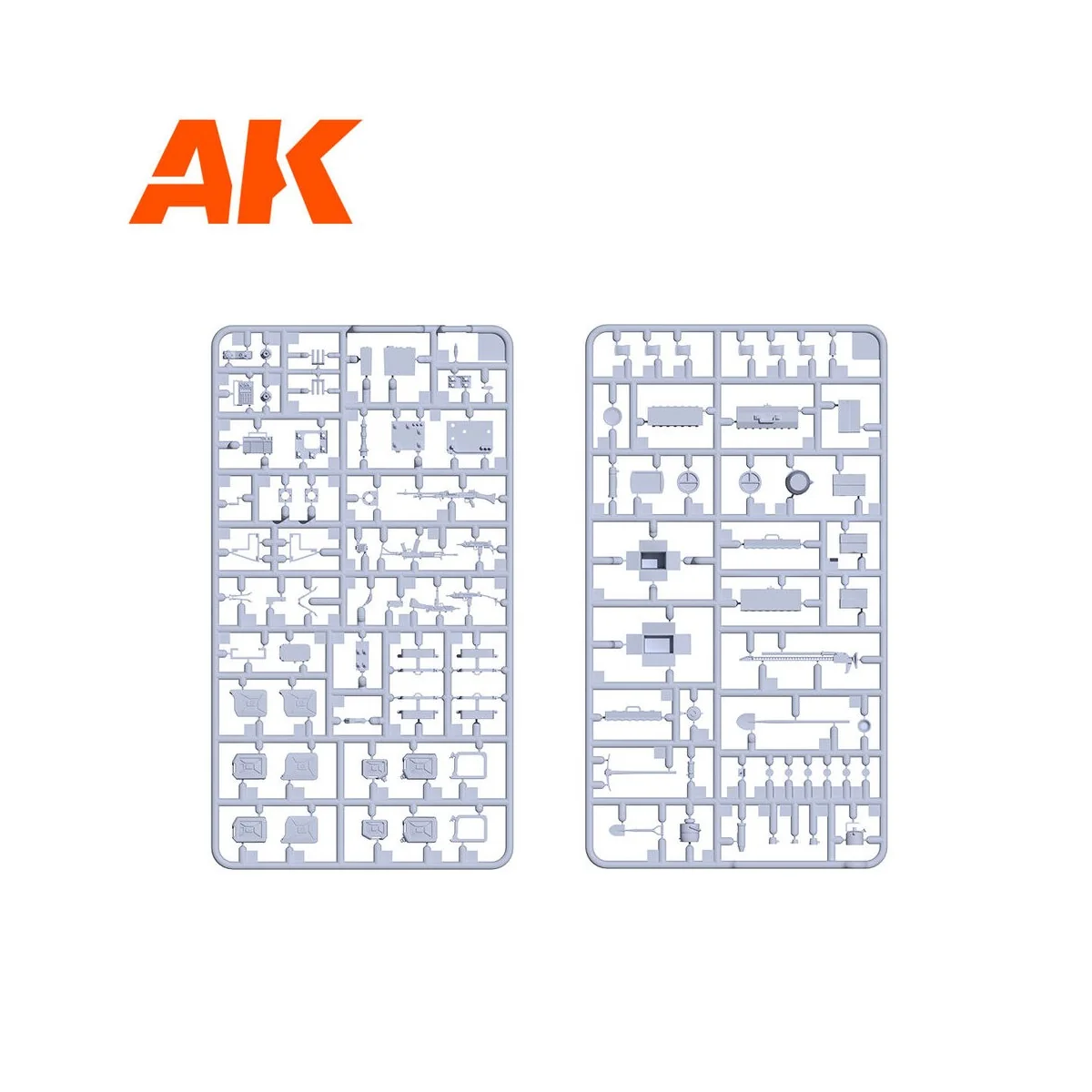 IDF Accessories.1/35 - AK Interactive AK35006