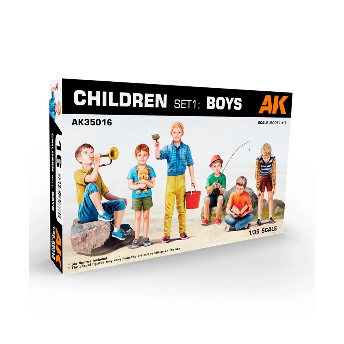 Children SET 1: Boys 1/35 - AK Interactive AK35016
