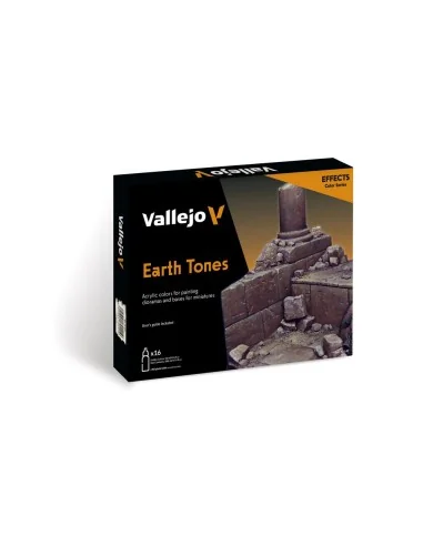 Model Color: Earth Tones 18 ml - Vallejo 70141