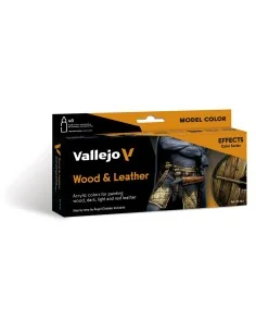 Model Color: Wood & Leather by Angel Giraldez 18 ml - Vallejo 70182