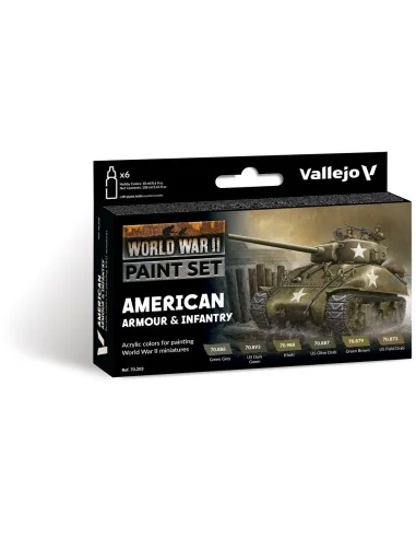Model Color: American Armour & Infantry 18 ml - Vallejo 70203