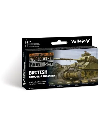 Model Color: British Armour & Infantry 18 ml - Vallejo 70204