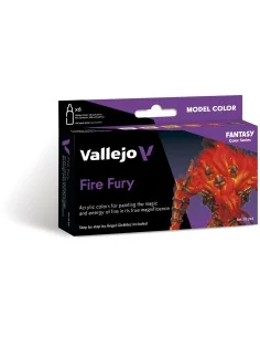 Model Color: Fire Fury by Angel Giraldez 18 ml - Vallejo 70243