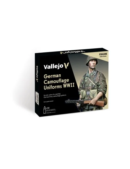 [NO_DESC] Model Color: German Camouflage Uniforms WWII 18 ml - Vall...