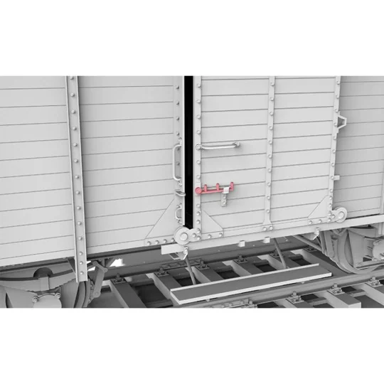 GERMAN RAILWAY COVERED G10 WAGON GEDECKTER GÜTERWAGEN G10, 1/35 - A...