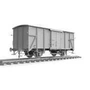GERMAN RAILWAY COVERED G10 WAGON GEDECKTER GÜTERWAGEN G10, 1/35 - A...