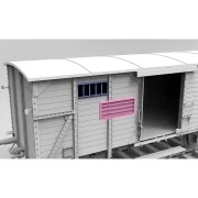 GERMAN RAILWAY COVERED G10 WAGON GEDECKTER GÜTERWAGEN G10, 1/35 - A...