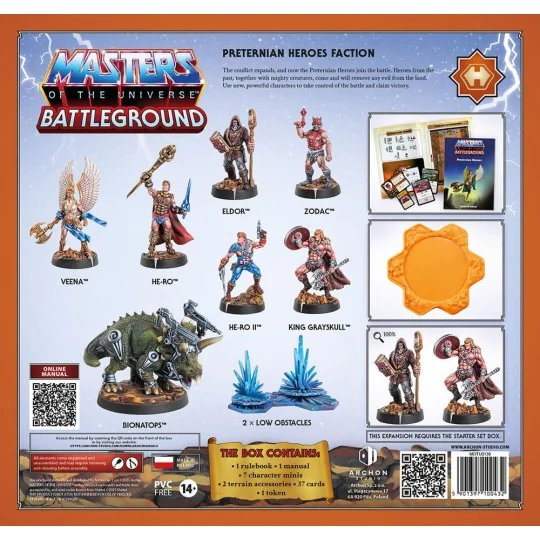 Wave 10: Preternian Heroes Faction (EN) - Archon Studio MOTU0138