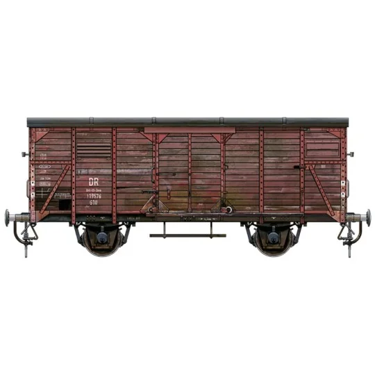 GERMAN RAILWAY COVERED G10 WAGON GEDECKTER GÜTERWAGEN G10, 1/35 - A...