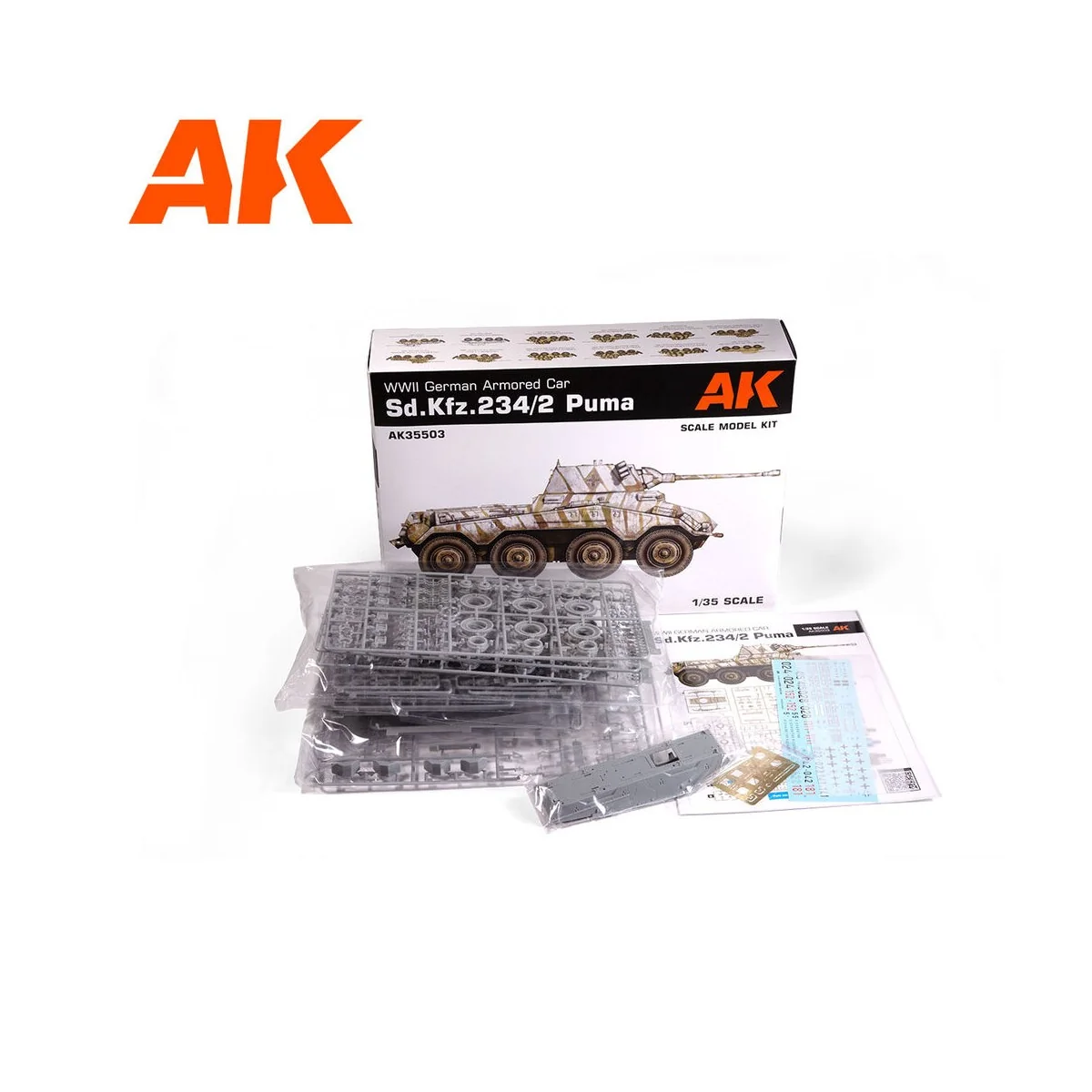 Sd.Kfz.234/2 Puma, 1/35 - AK Interactive AK35503