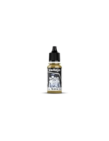 Model Color: 132 - Green Ochre 18 ml - Vallejo 70914