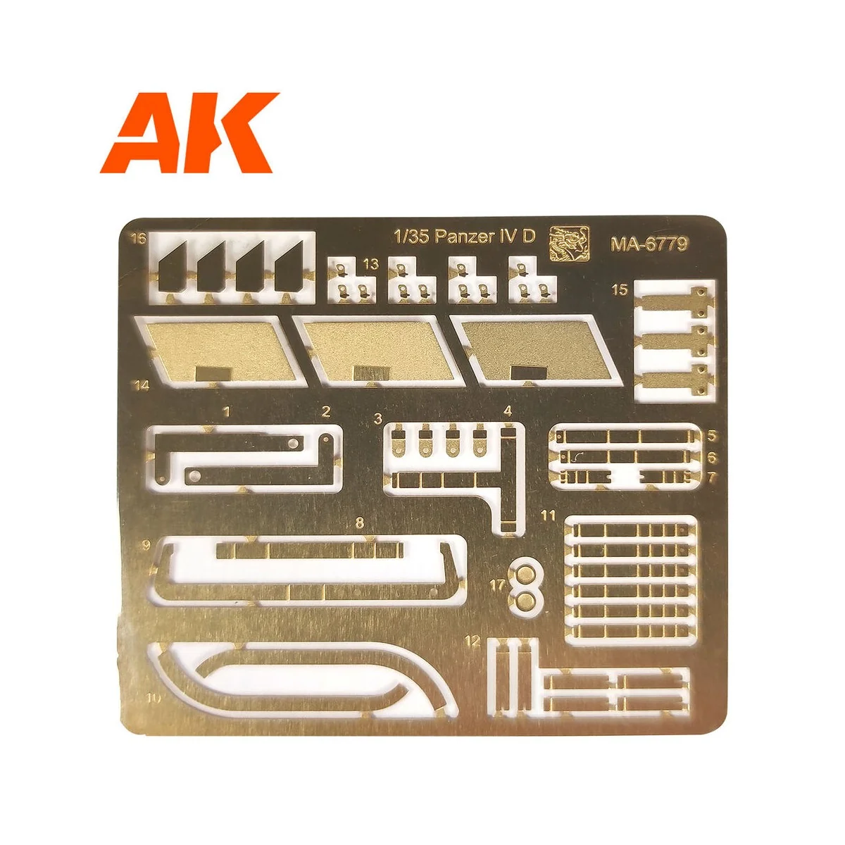 Pz.Kpfw.IV Ausf.D Deutsche Afrkia Korps, 1/35 - AK Interactive AK35504