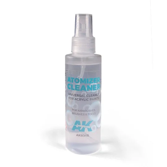 ATOMIZER CLEANER FOR ACRYLIC 125ML - AK Interactive AK9315