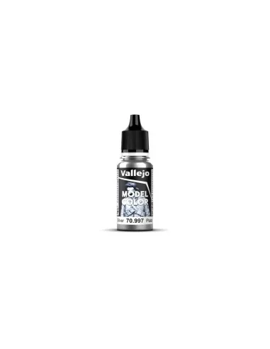 Model Color: 195 - Silver 18 ml - Vallejo 70997