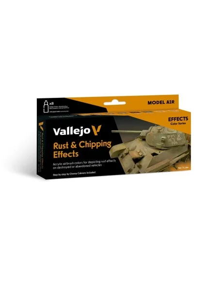 [NO_DESC] Model Air: Rust & Chipping Effects 18 ml - Vallejo 71186
