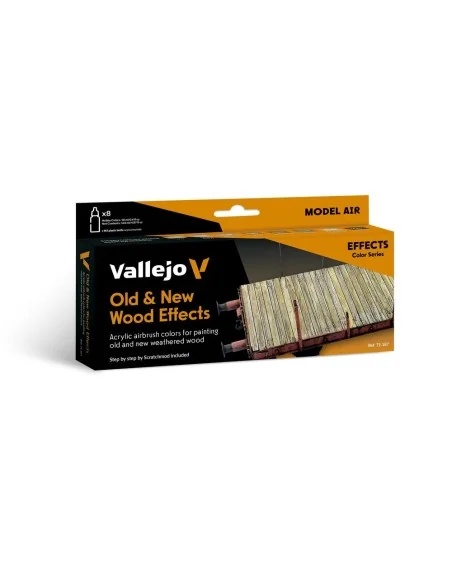 Model Air: Old And New Wood Effects by Scratchmod 18 ml - Vallejo 7...