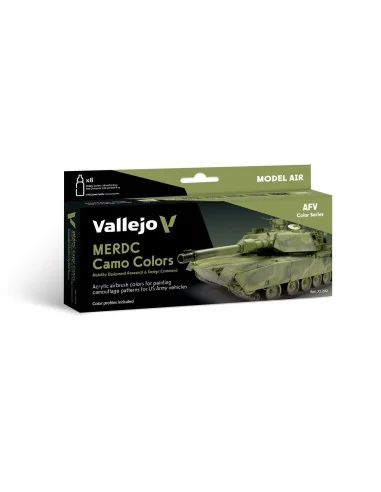 Model Air: MERDC Camo Colors 18 ml - Vallejo 71202