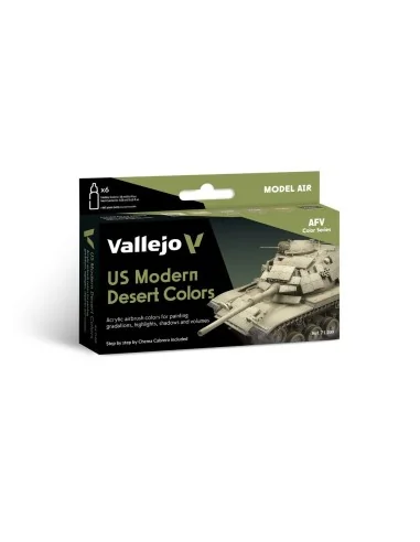 Model Air: US Modern Desert Colors 18 ml - Vallejo 71209