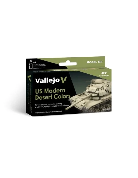 [NO_DESC] Model Air: US Modern Desert Colors 18 ml - Vallejo 71209