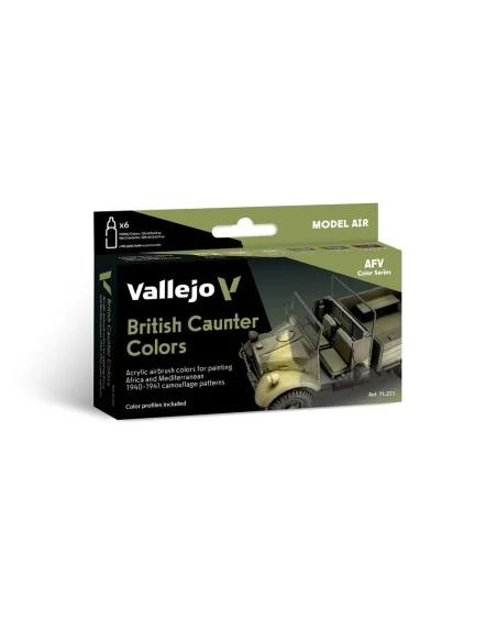 Model Air: British Caunter Colors 19401941 18 ml - Vallejo 71211