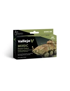 Model Air: MERDC Desert Colors 18 ml - Vallejo 71212