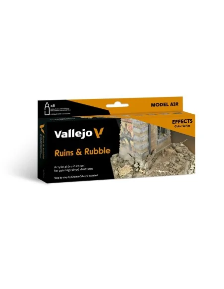 Model Air: Ruins & Rubble 18 ml - Vallejo 71214