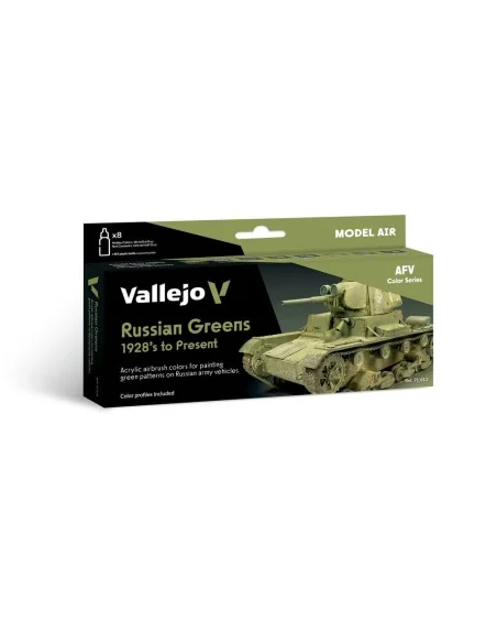 Model Air: Russian Greens 1928's to Present 18 ml - Vallejo 71613