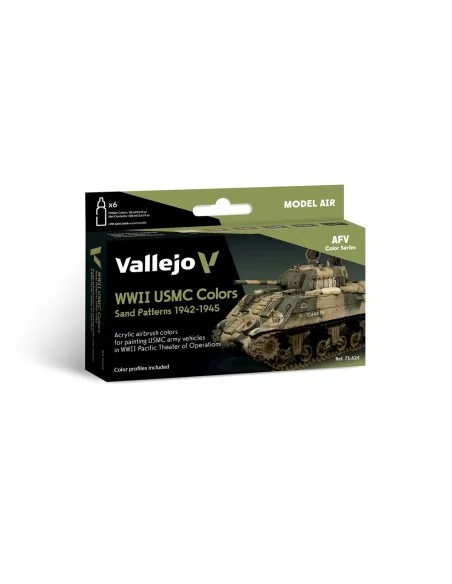 Model Air: WWII USMC Colors Sand Patterns 19421945 18 ml - Vallejo ...