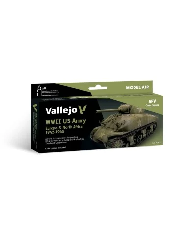 Model Air: US Army Europe & North Africa 19421945 18 ml - Vallejo 7...