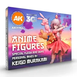 ANIME FIGURES - SPECIAL FLESH AND SKINS - SIGNATURE SET BY KEIGO MU...